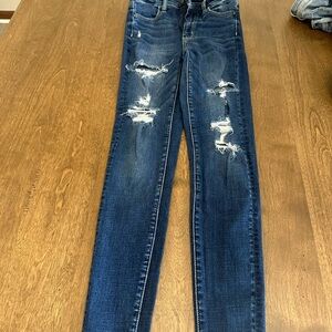 American Eagle‎ skinny jeggings dark wash